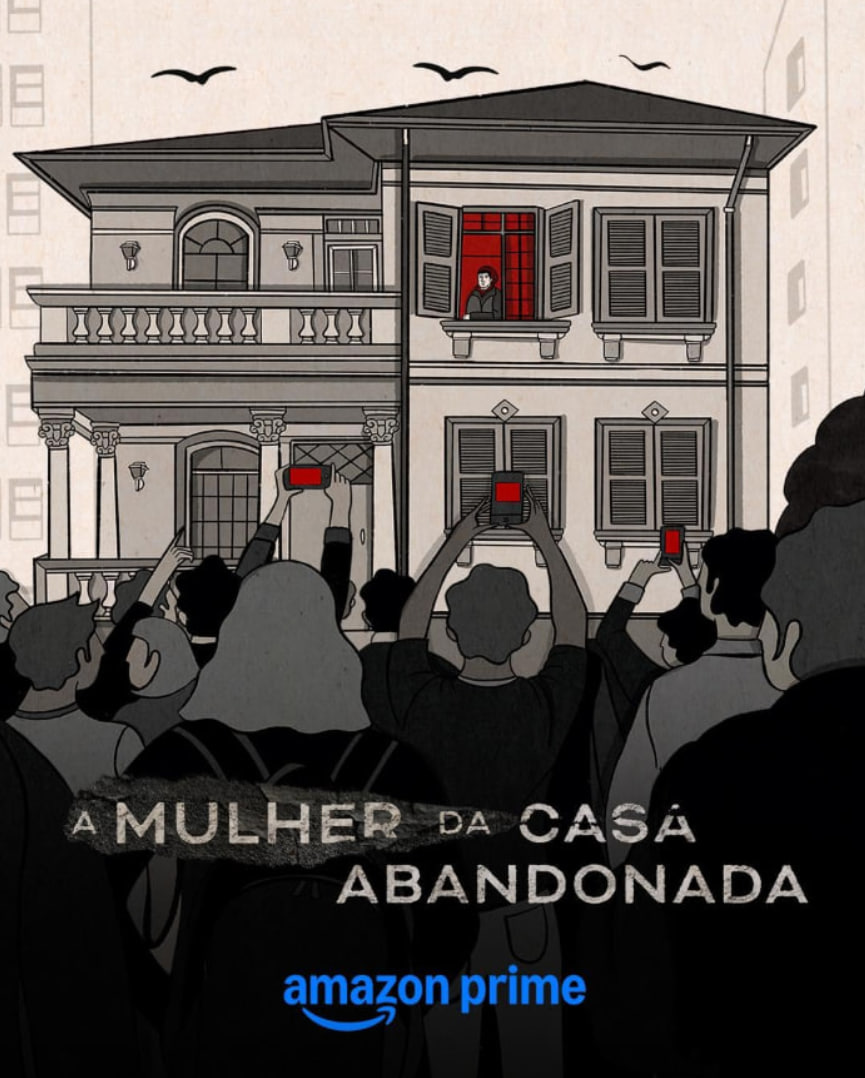 被遗弃：腐朽房屋里的女人